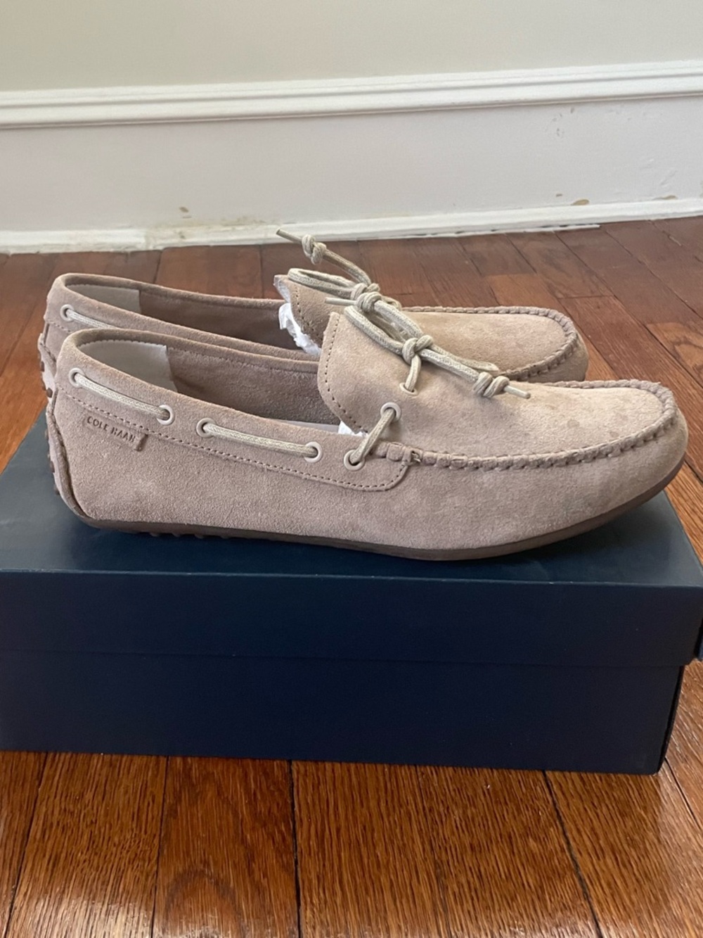 Cole Haan Genuine Suede Driving Loafers
